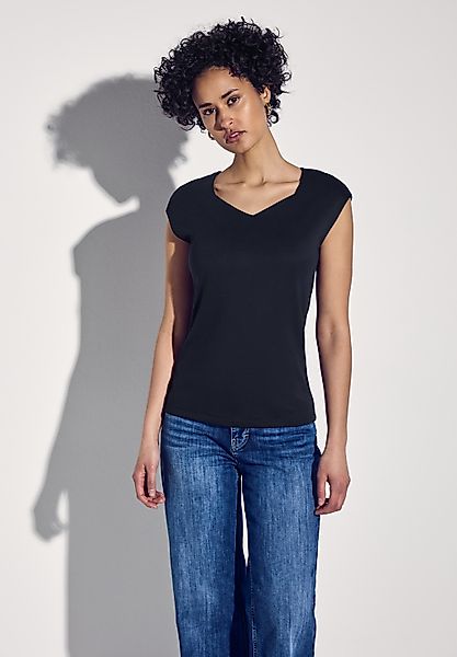 STREET ONE V-Shirt doppellagig günstig online kaufen