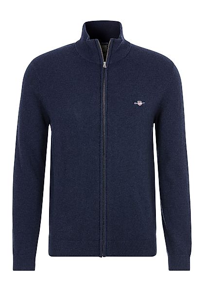 Gant Strickjacke EXTRAFINE LAMBSWOOL ZIP CARDIGAN günstig online kaufen