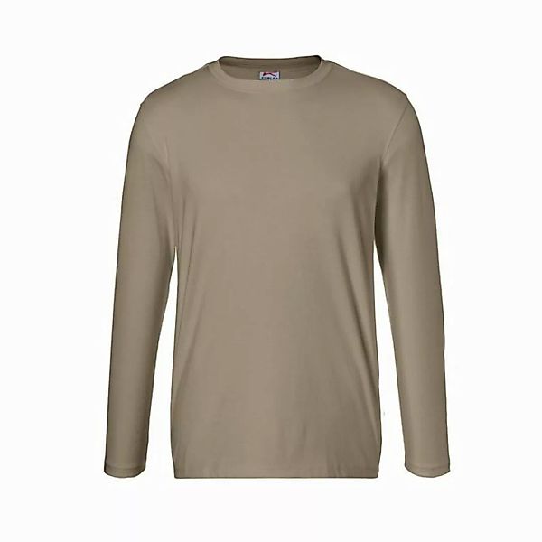 Kübler Longsleeve Kübler Shirts Longsleeve sandbraun günstig online kaufen