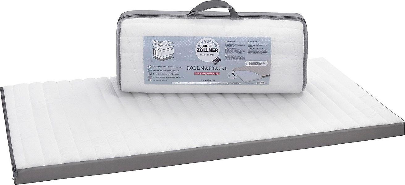 Babymatratze Julius Zöllner rollbare Reisebettmatratze Travelsoft günstig online kaufen