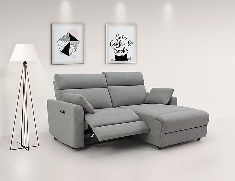 INOSIGN Ecksofa »JENNA, L-Form, 209cm, manuelle u. elektrische Funktion, mi günstig online kaufen