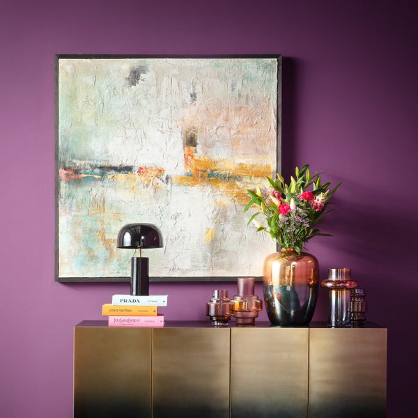 Kare Design Bild mit Rahmen »Gerahmtes Bild Dust Blau« günstig online kaufen