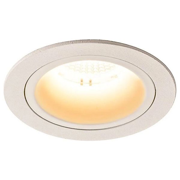 LED Einbaustrahler Numinos in Weiß 17,55W 1600lm 3000K 55° günstig online kaufen