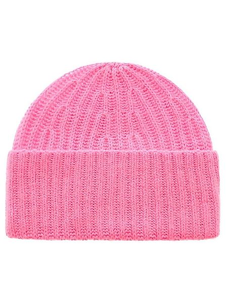 Zwillingsherz Strickmütze 100% Kaschmir Grobstrick Mütze "Uni" günstig online kaufen