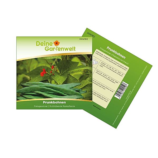 Deine Gartenwelt Prunkbohne Feuerbohne Preisgewinner Samen günstig online kaufen