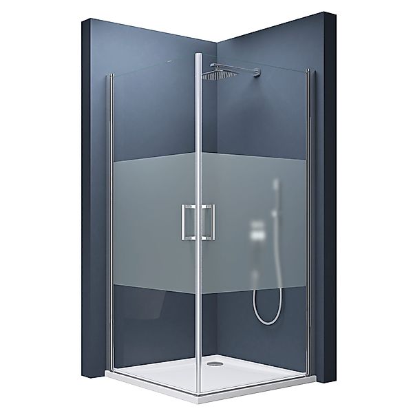 doporro Eckdusche Eck-Duschkabine Ravenna24 ESG-Sicherheitsglas Easy-Clean- günstig online kaufen