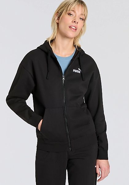 PUMA Kapuzensweatshirt "ESS SMALL NO. 1 LOGO COMFORT FULL-ZIP HOODIE FL" günstig online kaufen