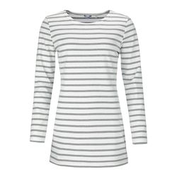 modAS Langarmshirt Damen Long-Shirt Streifen Maritim günstig online kaufen