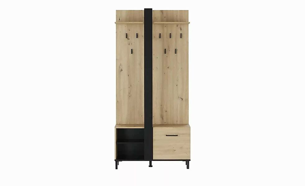 INOSIGN Kompaktgarderobe "Capitello Kompaktgarderobe, Flurgarderobe, Dielen günstig online kaufen