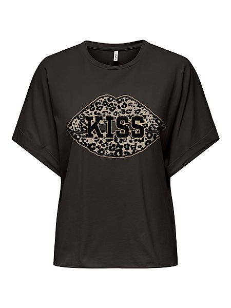 ONLY Kurzarmshirt ONLLUCY LIFE S/S LEO günstig online kaufen