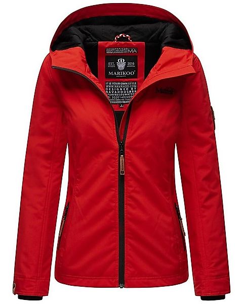 Marikoo Outdoorjacke Brombeere sportliche Übergangsjacke mit Kapuze günstig online kaufen