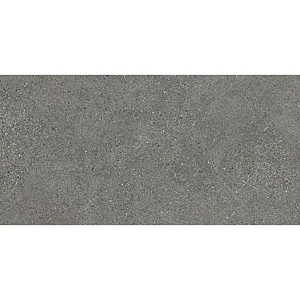 Bodenfliese Pebblestone Feinsteinzeug Glasiert Grau Matt 30 cm x 60 cm günstig online kaufen