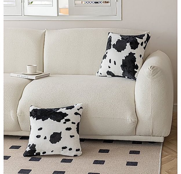 Wolldecke Kuh Muster / Kuscheldecke / Schlafdecke / 150x200cm, Brilliant, K günstig online kaufen