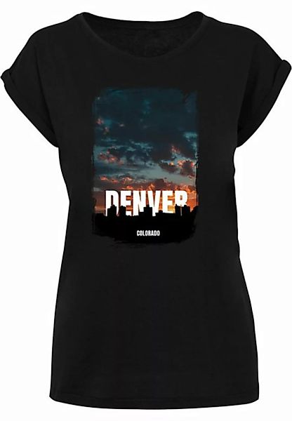 Merchcode T-Shirt Merchcode Damen Ladies Denver Extended Shoulder Tee (1-tl günstig online kaufen