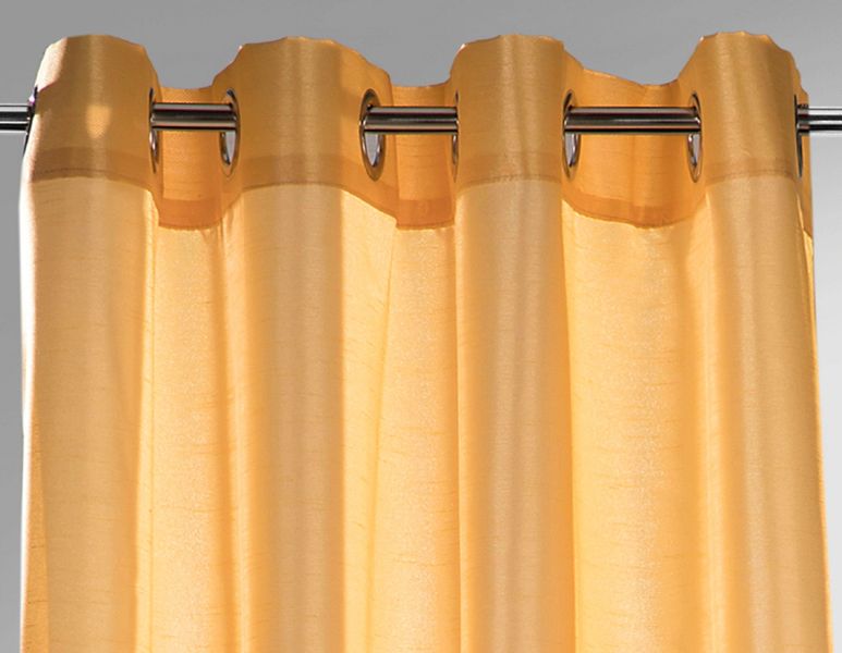 Weckbrodt Vorhang "Klara" Ösen 1 Stk. tlg. Wildseiten-Optik, halbtransparen günstig online kaufen