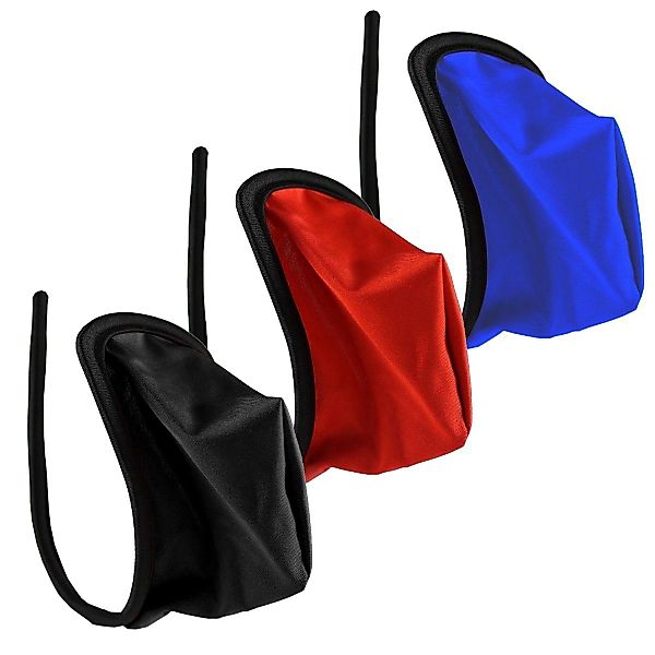 Lau-Fashion Tanga 3er Set C-String Basic günstig online kaufen