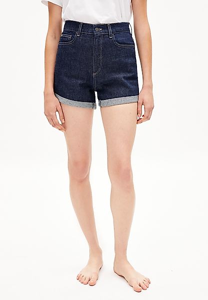 Silvaa Hemp - Damen Jeans Shorts Aus Bio-baumwoll Mix günstig online kaufen