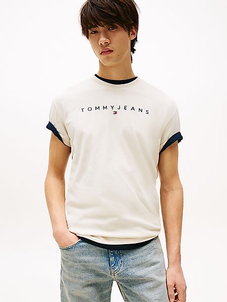 Tommy Jeans T-Shirt "TJM REG LINEAR LOGO TEE EXT" günstig online kaufen