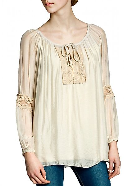Caspar Shirtbluse BLU005 Damen elegante Seiden günstig online kaufen