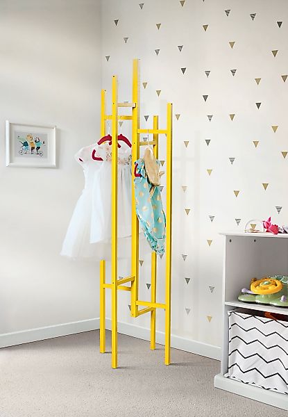 andas Garderobenständer im skandinavian Design, aus keilverzinkter massiver günstig online kaufen