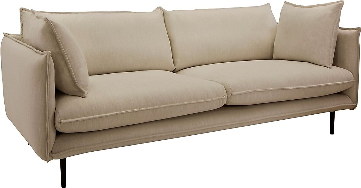 Home affaire 3-Sitzer "Somba" mit dickem Keder und eleganter Optik günstig online kaufen