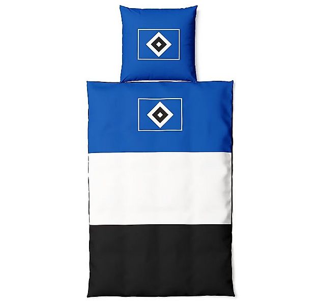 HSV Bettwäsche BLOCKSTREIFEN, Baumwolle, 100% Baumwolle günstig online kaufen