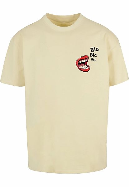Merchcode T-Shirt "Merchcode Herren Bla Bla Bla Comic Heavy Oversized Tee" günstig online kaufen