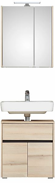 Saphir Badmöbel-Set "Mineralmarmor-Waschisch und Waschtischunterschrank" Ko günstig online kaufen