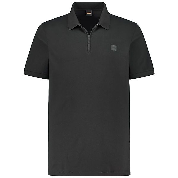 BOSS Poloshirt mit Stretch Farbe schwarz Größe: 4XL günstig online kaufen
