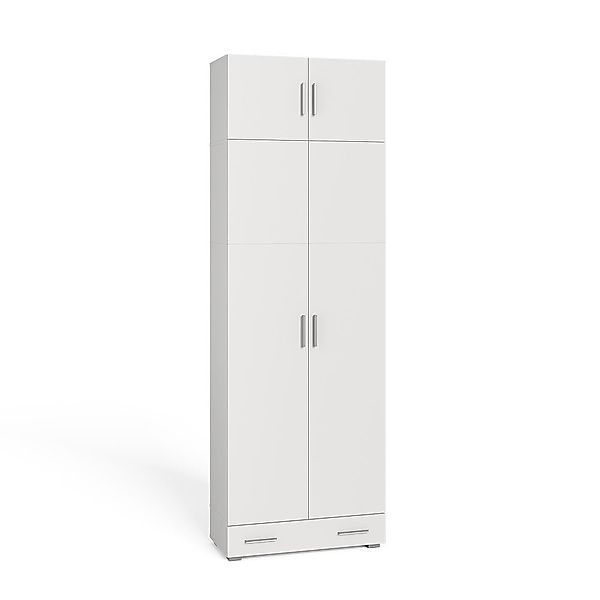 Vicco Aktenschrank Frank, Weiß, 80 x günstig online kaufen