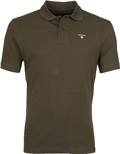 Barbour Basic Poloshirt Armee - Größe M günstig online kaufen