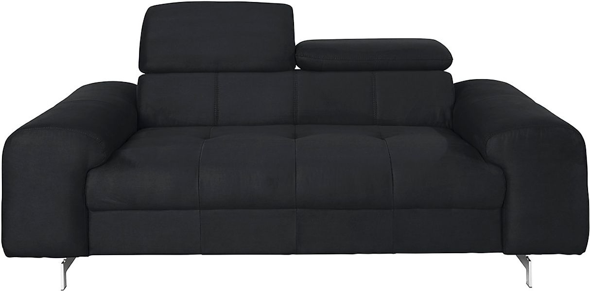 COTTA 2-Sitzer »Chef« Big-Sofa mit Kopfteilverstellung, edle Metallkufen günstig online kaufen