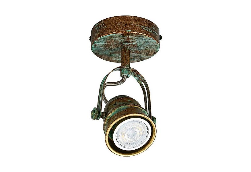 Lindby Wandleuchte Leonor, Metall, Bronze IP20, 1 x 10 W LED günstig online kaufen