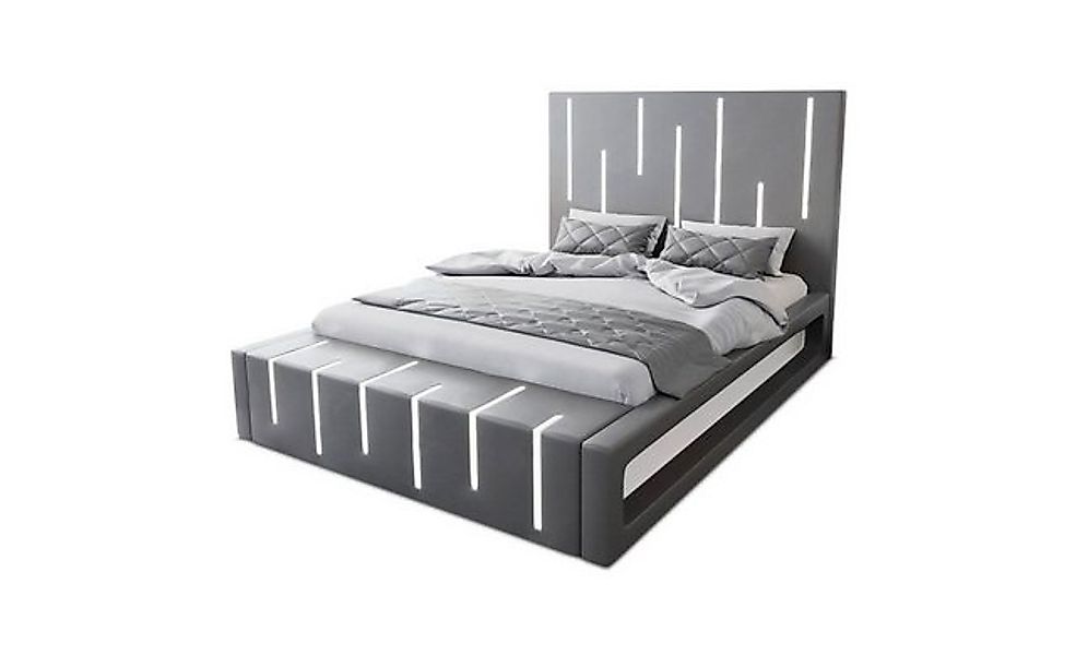 Sofa Dreams Boxspringbett Milona Bett Kunstleder Premium Komplettbett mit L günstig online kaufen