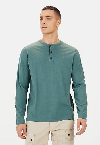 camel active Henleyshirt aus Organic Cotton günstig online kaufen