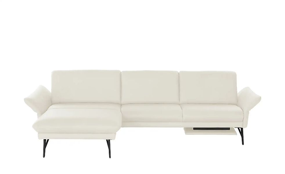 himolla Ecksofa Echtleder 1928 ¦ weiß ¦ Maße (cm): B: 296 H: 85 T: 175.0 Po günstig online kaufen
