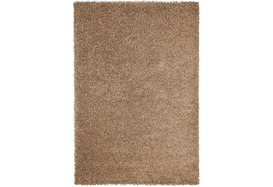 Vimoda Hochflor-Teppich Shaggy Beige, Rechteckig, Höhe: 30 mm, Läufer Langf günstig online kaufen
