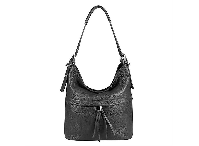 ITALYSHOP24 Schultertasche Made in Italy Damen XL Leder Shopper, als Handta günstig online kaufen