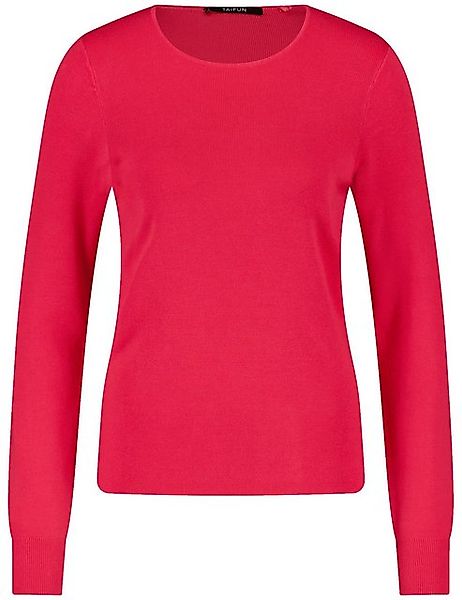 Taifun Rundhalspullover Basic Pullover günstig online kaufen