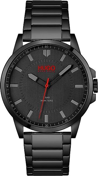 HUGO Quarzuhr #FIRST 1530187, Armbanduhr, Herrenuhr, Mineralglas, Edelstahl günstig online kaufen