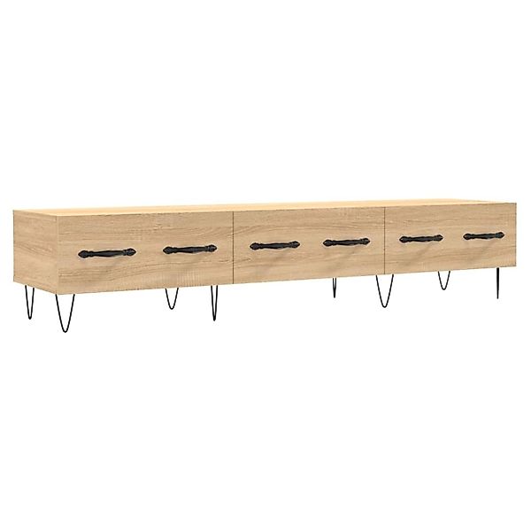 vidaXL TV-Schrank Sonoma-Eiche 150x36x30 cm Holzwerkstoff 829151 günstig online kaufen