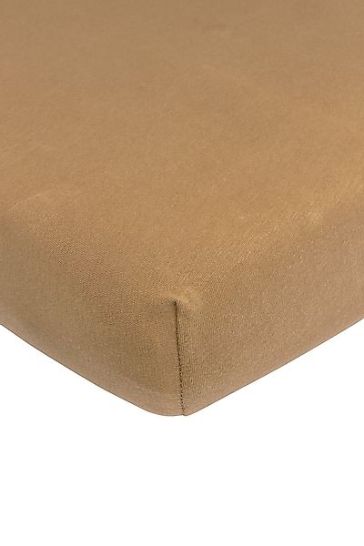 Meyco Home Spannbettlaken Uni Toffee, Jersey, günstig online kaufen
