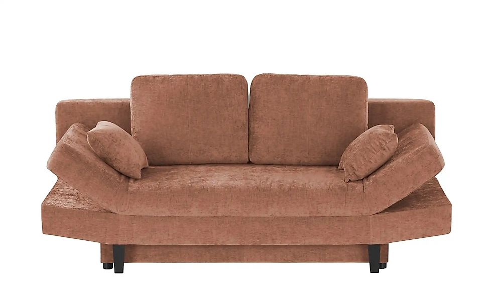 smart Schlafsofa  Mokka ¦ orange ¦ Maße (cm): B: 205 H: 87 T: 100.0 Polster günstig online kaufen