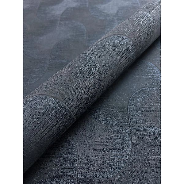 Newroom Vliestapete Kalon Night Blue Muster Glamour FSC® günstig online kaufen