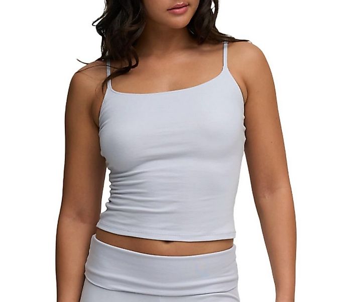 cfab (formerly creamy fabrics) Spaghettitop Cotton Cami-Top-Artic Ice-XL (1 günstig online kaufen