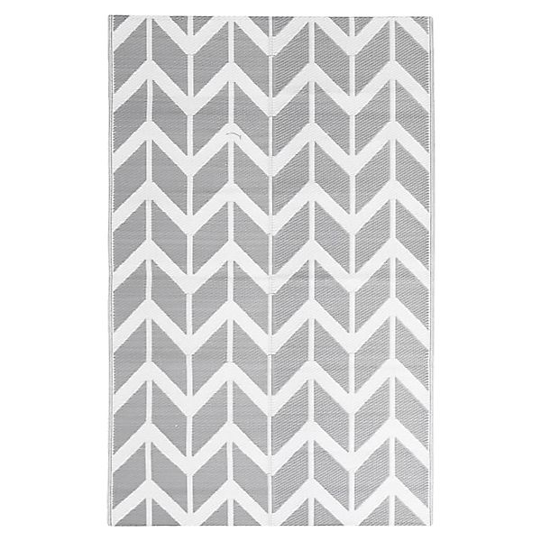vidaXL Outdoorteppich Grau 160x230 Cm Pp 1085285 günstig online kaufen
