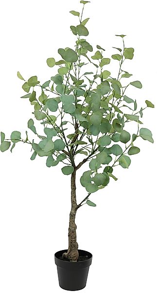 Kunstpflanze Kunstbaum Eukalyptus im Topf Pflanze günstig online kaufen