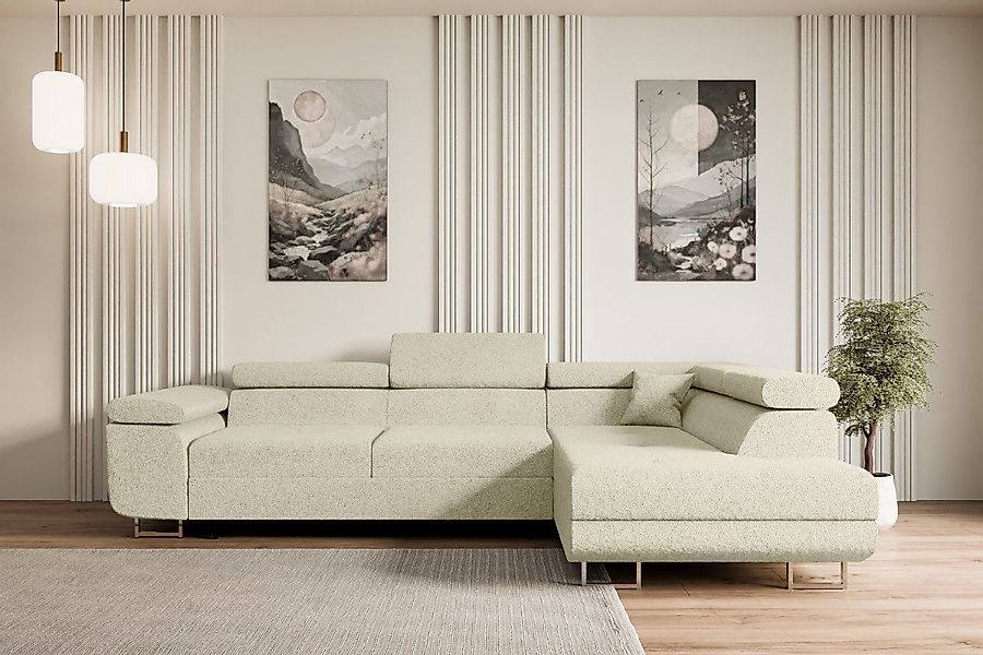 ALTDECOR Ecksofa GUSA-L, Couch mit Schlaffunktion, günstig online kaufen