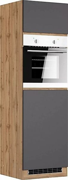 KOCHSTATION Backofen/Kühlumbauschrank "KS-Riesa", Breite 60 cm, MDF-Fronten günstig online kaufen