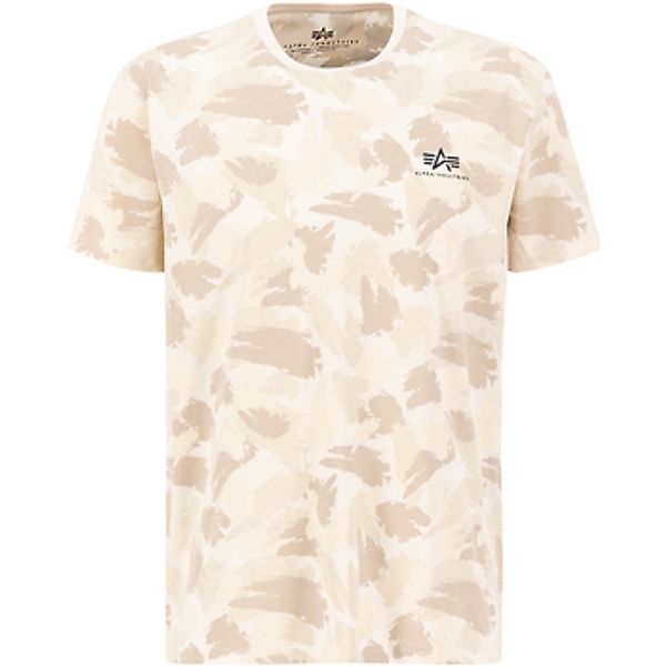 Alpha  T-Shirt Backprint T Camo - sand camo günstig online kaufen